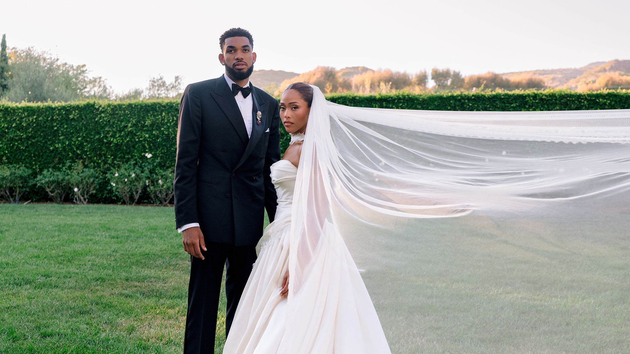 Article: Inside Jordyn Woods and Karl-Anthony Towns’s Classic Wedding Weekend in Malibu